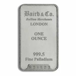 1oz Baird & Co Palladium Minted Bar (2)
